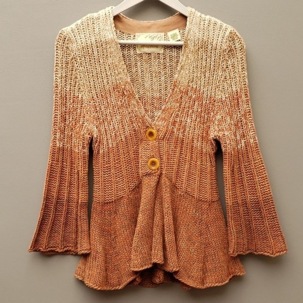 Anthropologie Sparrow Cardigan Women's Size Large NWOT